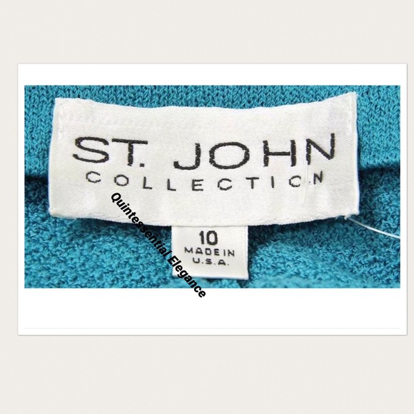 ST. JOHN Collection Boucle Knit Duster/Jacket - Picture 5 of 6